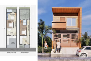 Duplex House Construction in Narayan Nagar, Nimakhandi, Ganjam, Odisha